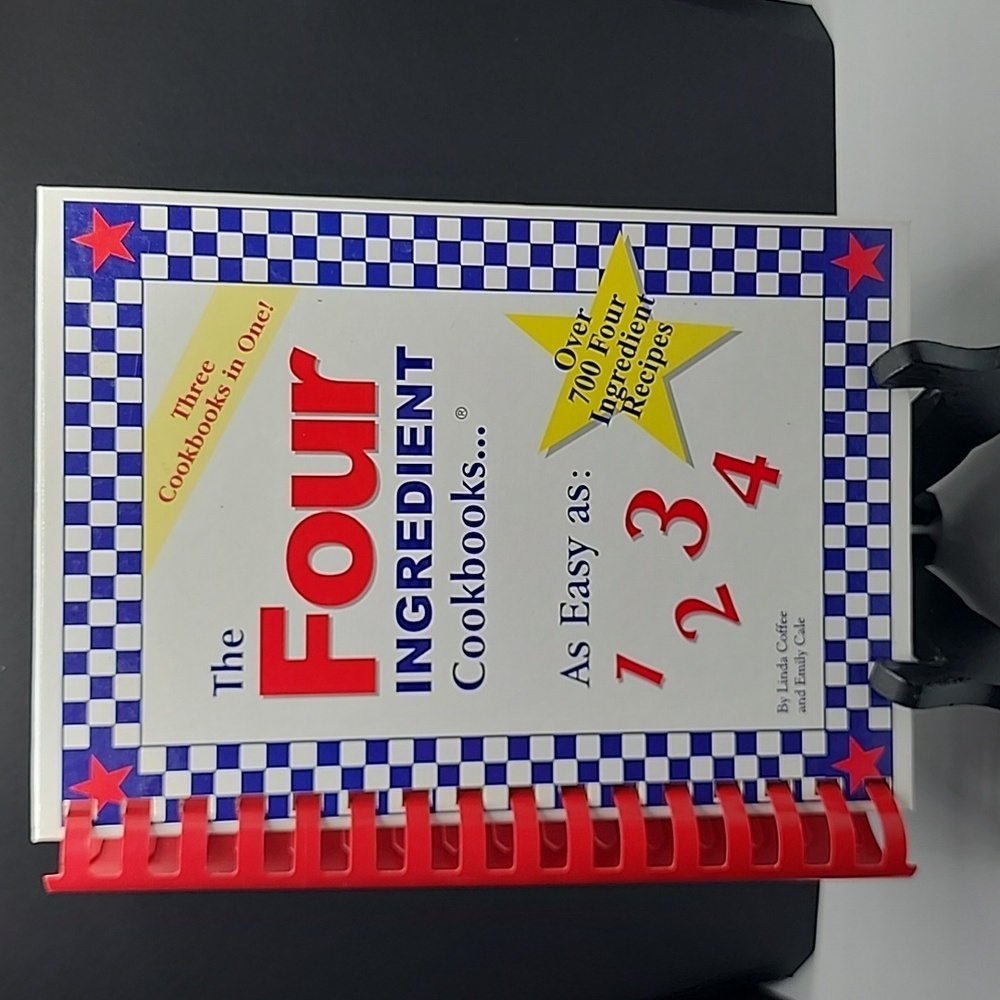 The Four Ingredient Cookbook by Linda Coffee & Emily Cale Vintage 1990